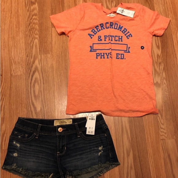 🆕AbercrombieXHollister Bundle 👖 +🩳 +💃🏾 - Picture 3 of 11